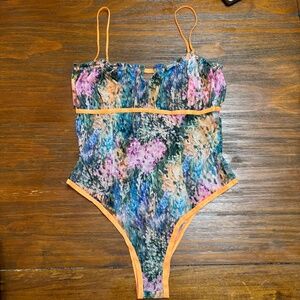 Parade Rouched Keyhole Cheeky Bodysuit